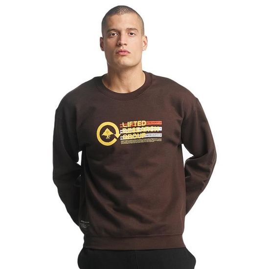 pull reebok homme brun