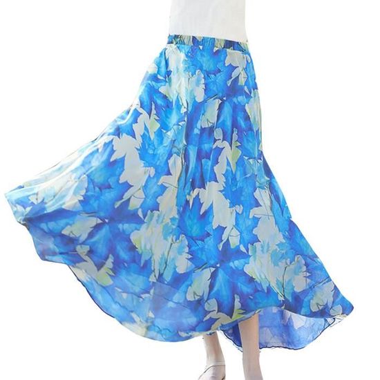 Jupe Plissée Josie Natori Colorée - Taille L, Longueur Genoux, Polyester, Neuve Avec étiquettes