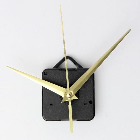 1x Mouvement Mécanisme horloge A Quartz Aiguilles Murale Pendule Réparation OR DIY