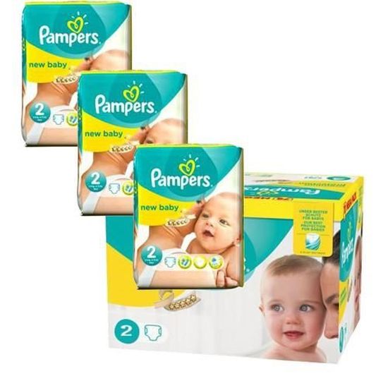720 Couches Pampers New Baby taille 2
