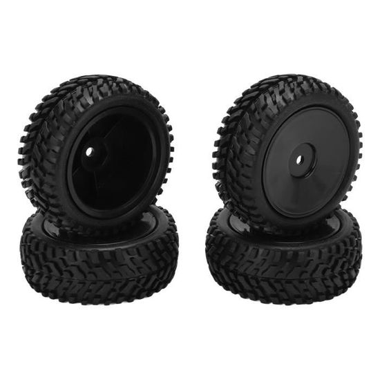 4 pneus et roues de compétition pour voitures RC Kyosho