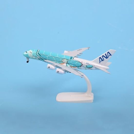 Modèle Réduit Avion B787-9 EL AL échelle 1:400 - Alliage Et Métal - 200x160 Mm - Collection Et Décoration - 9