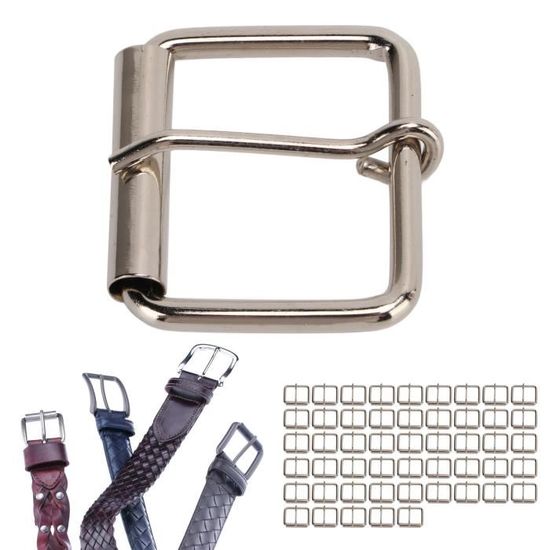 Boucle De Ceinture Design Va Moda - Argentée, Pour Ceinture De 4cm, Fabrication Italie - Neuf Avec étiquette