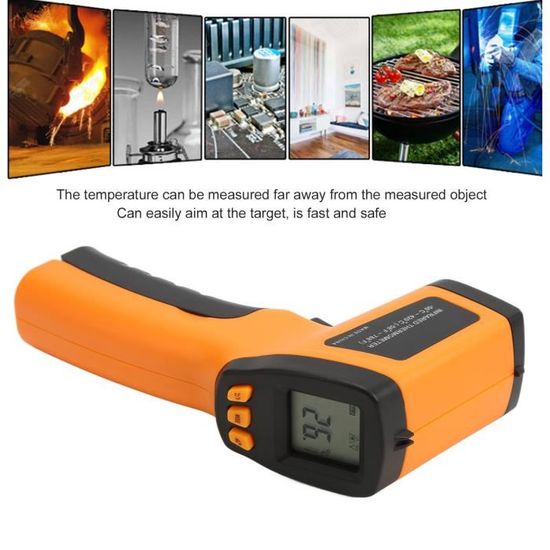 Thermomètre alimentaire, thermomètre barbecue, thermomètre à viande  numérique sûr testeur de température léger pour mesurer - Cdiscount Maison