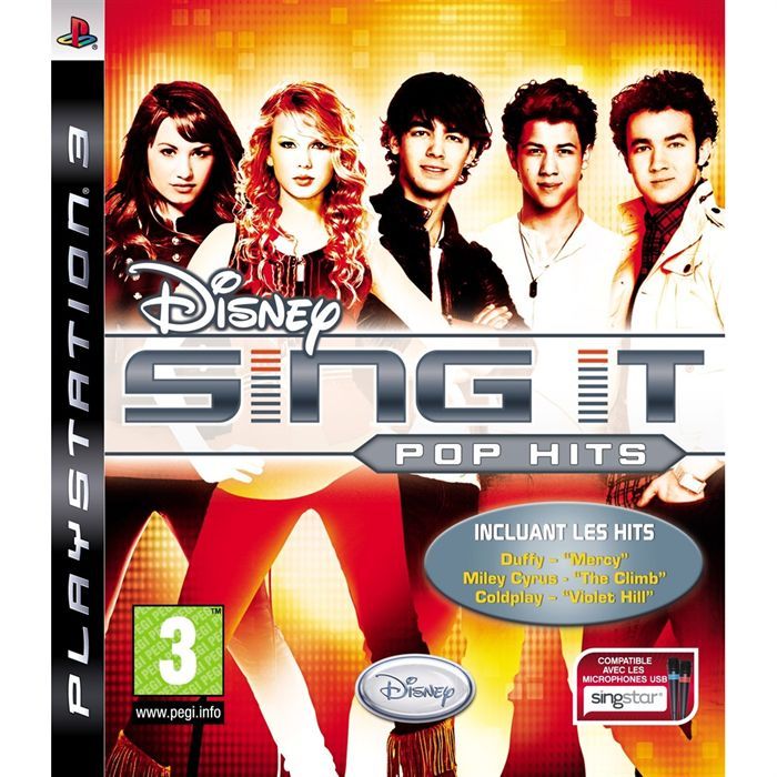Disney Classiques - Jeu PS3 Sing It Pop Hits