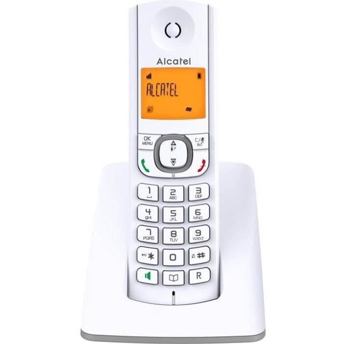 Alcatel F530 Solo Téléphone Sans Fil Sans Répondeur Gris