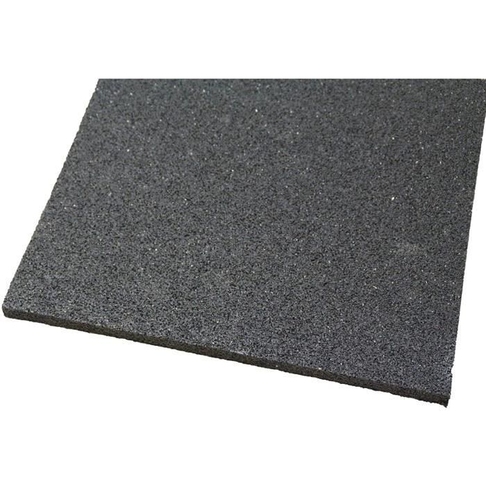 Décoration de la maison acerto 31152 Dalle anti vibration - 600x 600x 10 mm Tapis Machine à laver sèche-linge 12092
