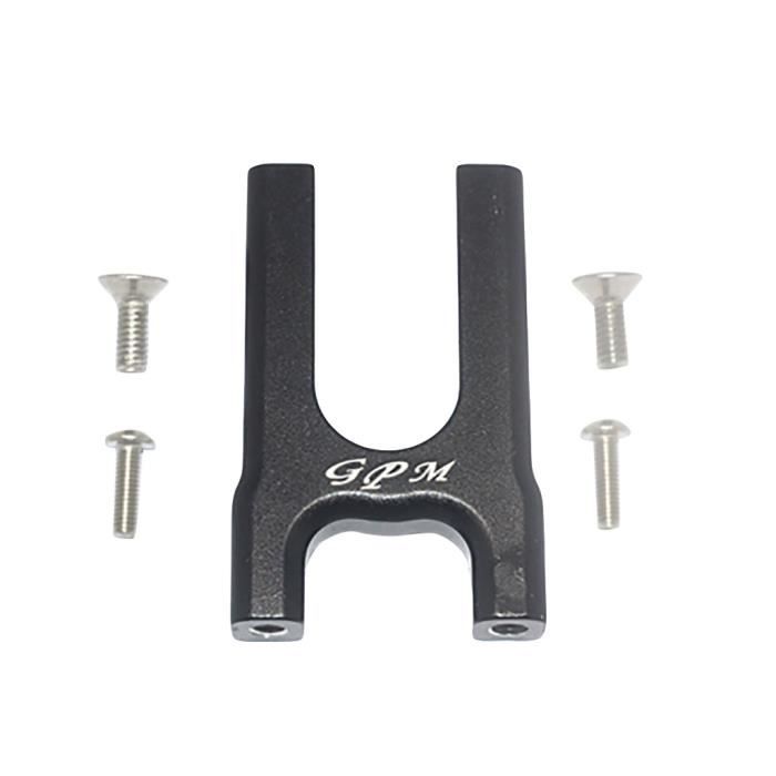 Support de différentiel en aluminium de course GPM pour voiture RC ARRMA KRATON TYPHON - Noir_YU18885