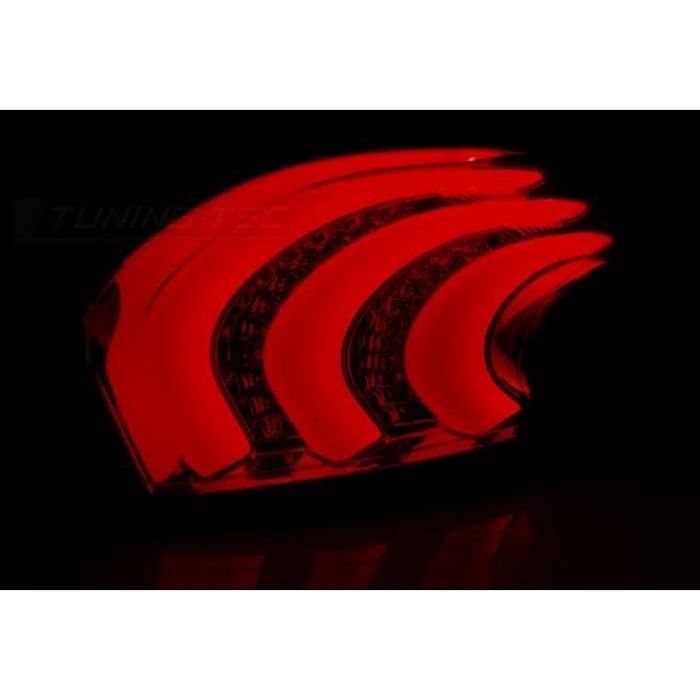 Paire de feux arriere Peugeot 208 12-15 FULL LED fume