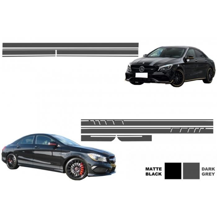 Autocollant Gris Foncé pour Mercedes CLA W117 C117 X117 13-16 W176 12-18 45 AMG