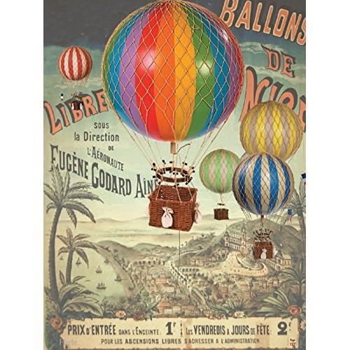 Travels Light Hot Air Balloon Blue - Authentic Models - Air Balloon Decorations