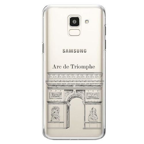 Coque transparente Samsung Galaxy S9 Arc triomphe taille unique