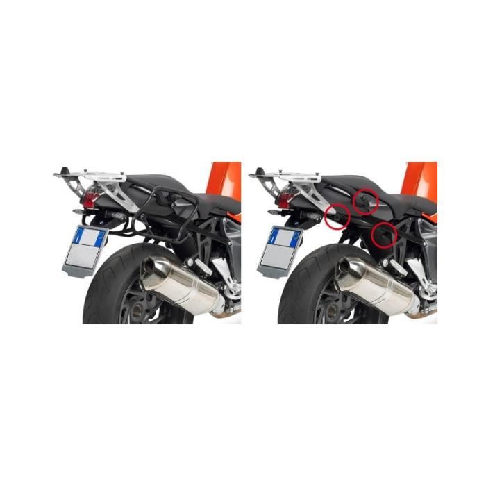 GIVI SUP V35 RAPID BMW K1200/1300R Noir