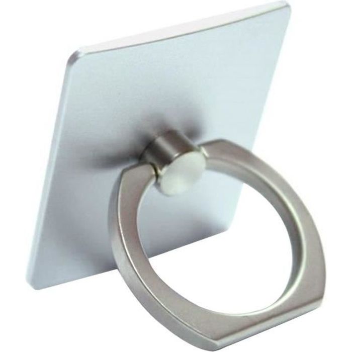 support téléphone universel ring bague argent