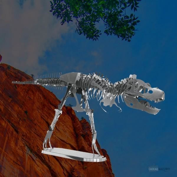 T-Rex à construire en feuilles métalliques - Metal Earth