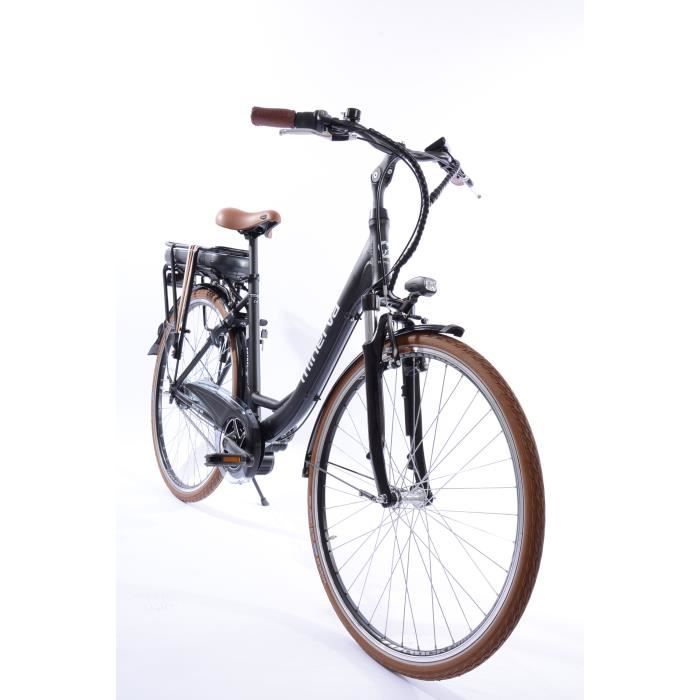 Vélo Estrel - Assistance électrique - Roues 28- - MINERVA - Femme - Noir