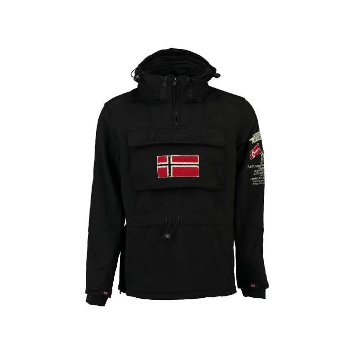 Softshell Homme Geographical Norway Terreaux Noir