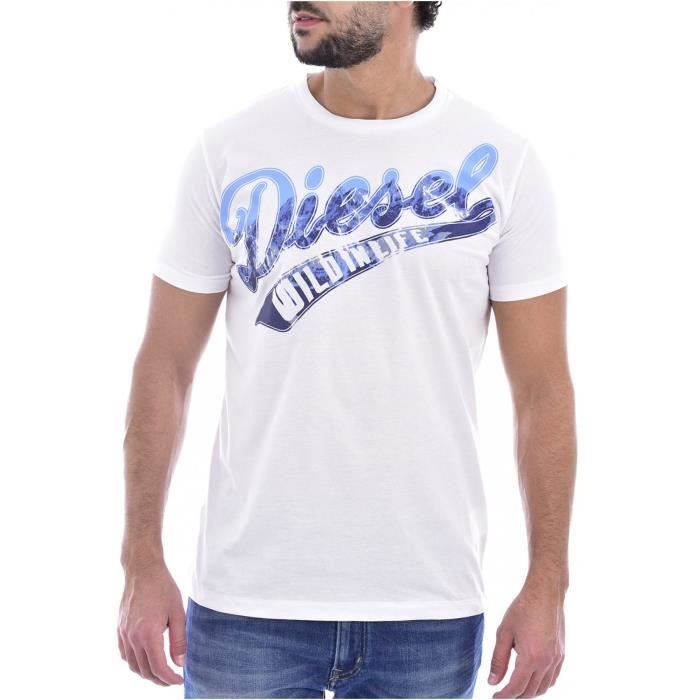 Tee Shirt Coton Logo Basique Wild - Diesel