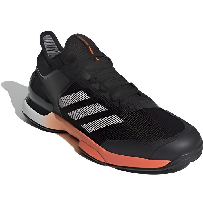 Chaussures ADIDAS Homme Adizero Ubersonic 2.0 Clay Terre Battue Noir/Orange 2020