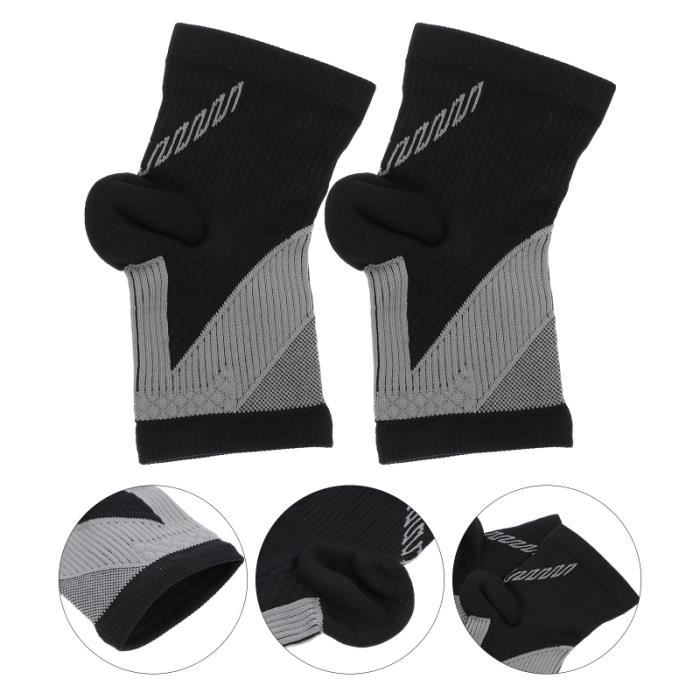 3 paires de manches de support de cheville Chaussettes anti-sincère protege-chevilles - chevillere protection du sportif