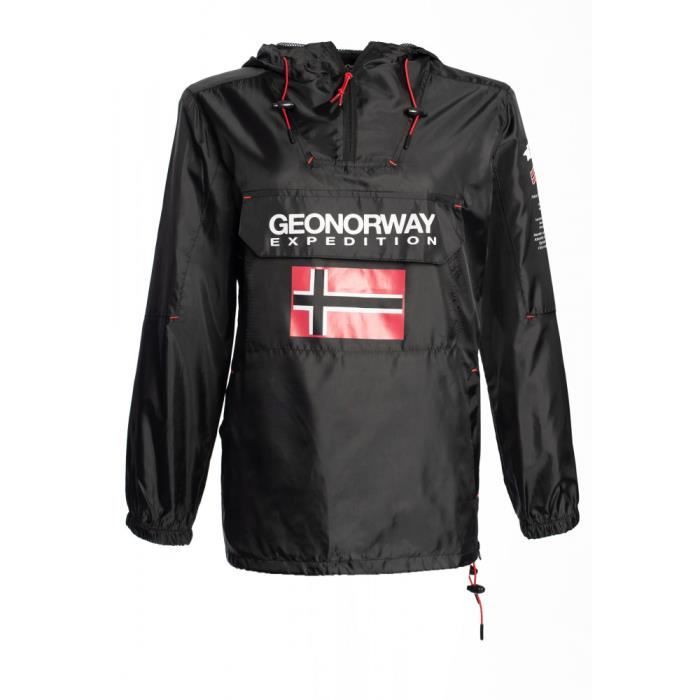 GEOGRAPHICAL NORWAY Coupe-vent BREST Noir - Homme