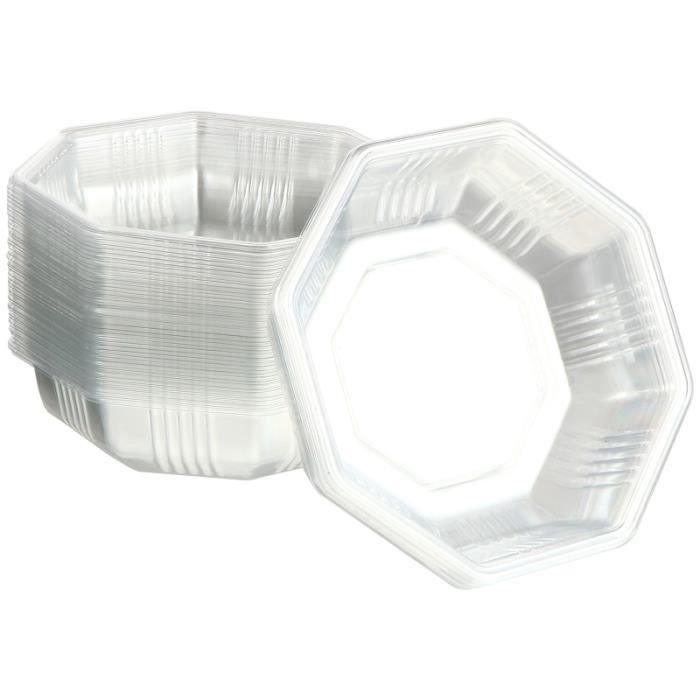 50pcs Novel Creative Viande Creeptable Boîte de fruits en pour restaurant cereale-muesli,flocon petit dejeuner