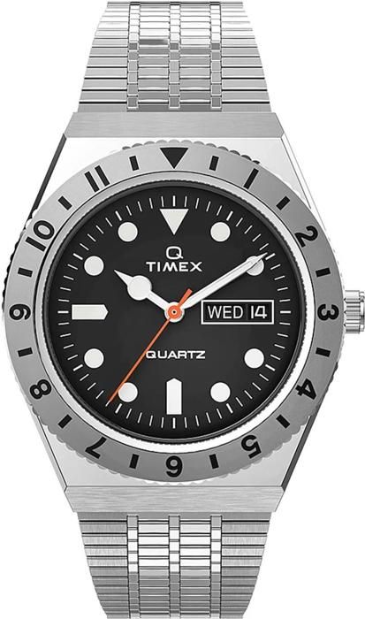 Timex - Montre Hommes - Quartz - Analogique - Bracelet Acier inoxydable Argent - TW2V00100