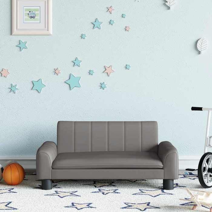 vidaXL Canapé pour Enfants Mini Canapé pour Âge de 3-6 Ans Meuble de Chambre à Coucher pour Tout-petits Maison Intérieur 3196277