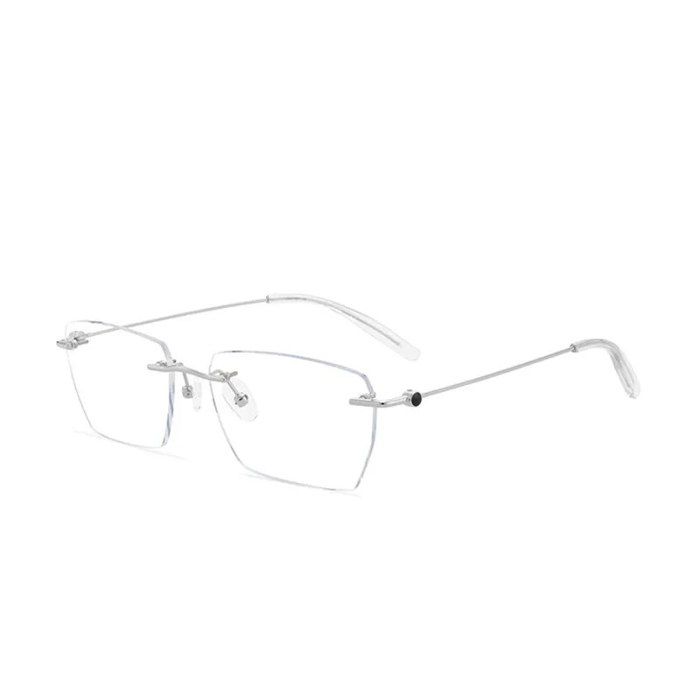 Monture De Lunettes HOYA 8A29 PF003M Sans Monture (rimless) Or - Occasion - Fabrication Japonaise