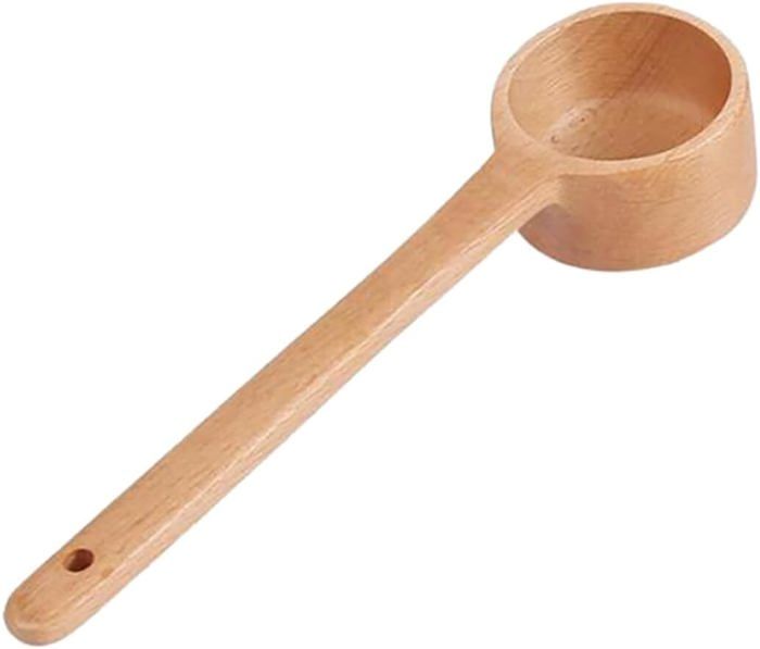 Lot De 2 Cuillères En Bois De Cuisine - Longueur 30cm, Manche Long, Antiadhésives, Idéales Pour Woks Et Poêles