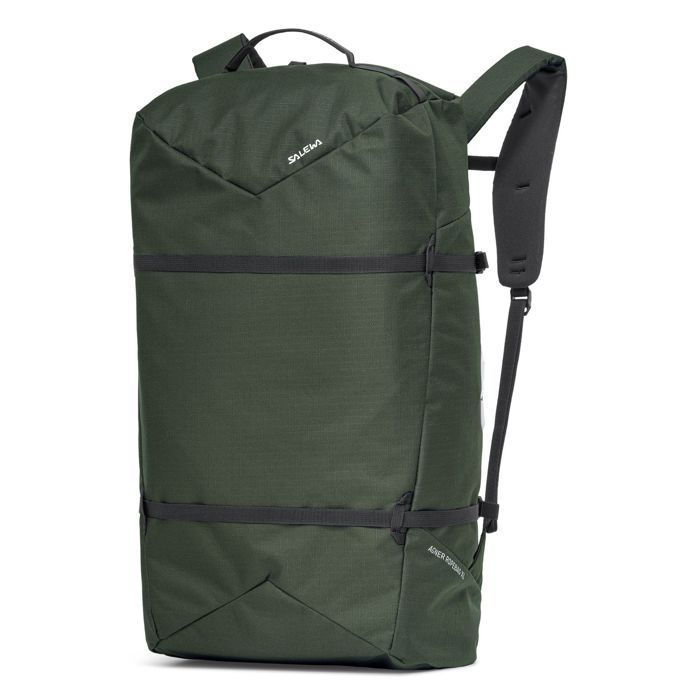SALEWA Sac à dos de randonnée vert foncé noir pour femme et homme - Agner Ropebag XL Dark Olive 308026