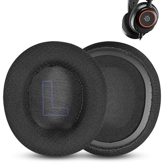 Coussinet SteelSeries Arctis Nova Pro – Tissu Respirant et Confort Durable - vue 4