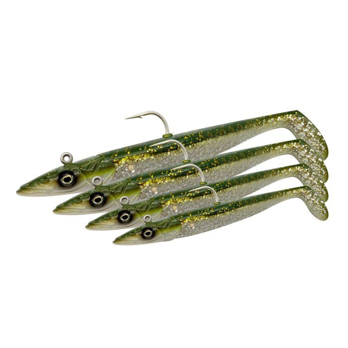 Savage Gear Sandeel V2 Coulant 12 Cm 22 G – Leurres Lançon Réaliste Avec Hochet Pour Bar, Lieu, Brochet Et Mer