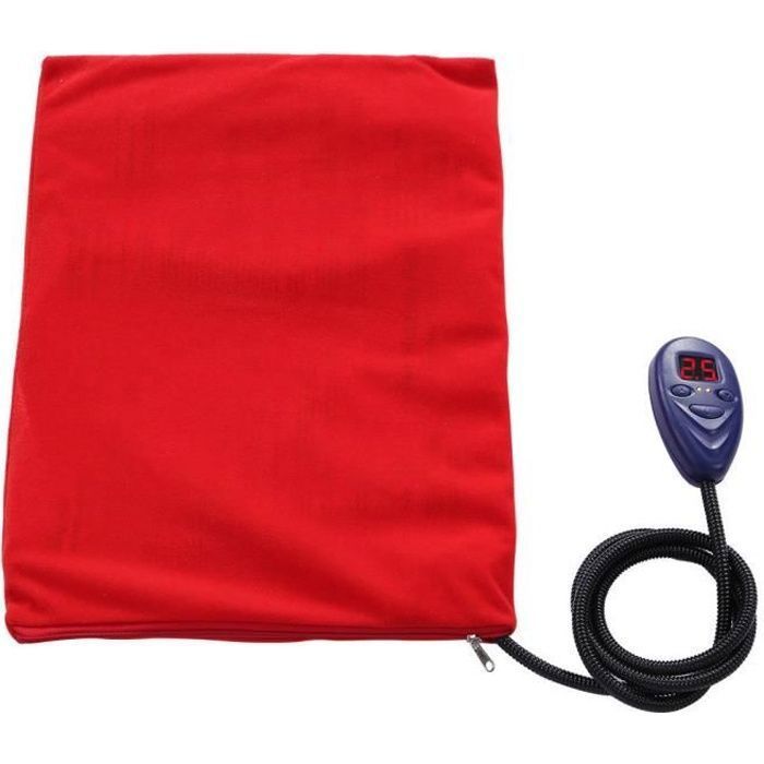 Tapis chauffant pour animaux - YYV - Réchauffeur électrique - 7 vitesses - IP67 - Anti-morsure