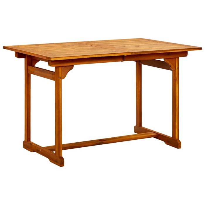 Black Friday Table à dîner de jardin BURKE 2/4 PERSONNES (120-170)x80x75 cm Bois dacacia massif TTT138 Black Friday Table à dîner de jardin BURKE 2/4 PERSONNES (120-170)x80x75 cm Bois dacacia massif TTT138