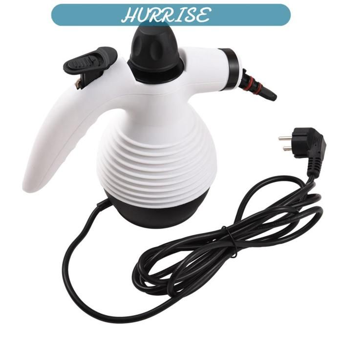Sonew nettoyeur à vapeur Nettoyeur vapeur à main polyvalent 1000 W 3 Nettoyeur vapeur electromenager maison Prise UE blanche noire - Sonew