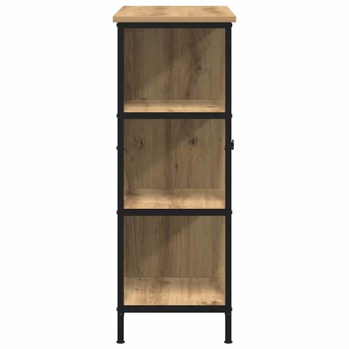 Maison SoldesBuffet bas/vitrine - Cabinet/Armoire Placard chêne artisanal 70x30x80cm Bois dingénierie Moderne660832