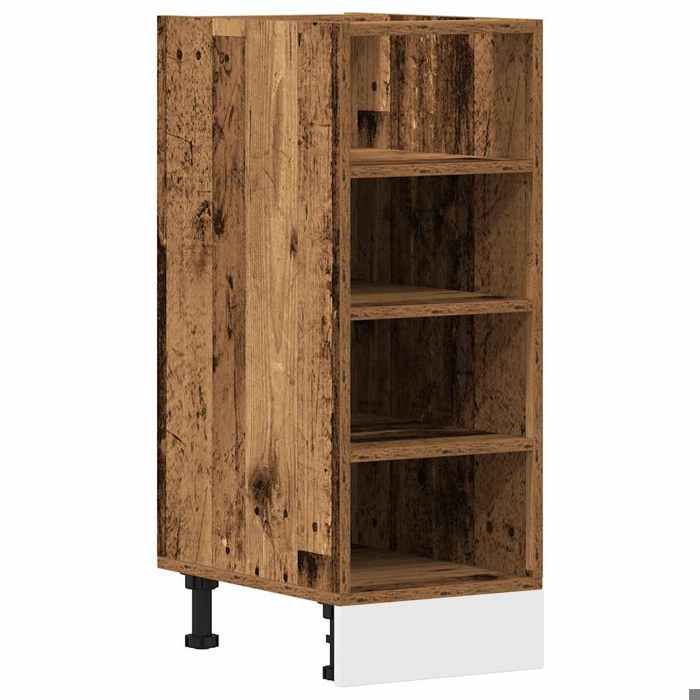 Soldes FlottantsSupport pour cuisine 1 PCS - Cabinet/Meuble bas de cuisine - Riga Bois ancien 30&nbsp;x&nbsp;445&nbsp;x&nbsp;815&nbsp;cm Bois dingénie