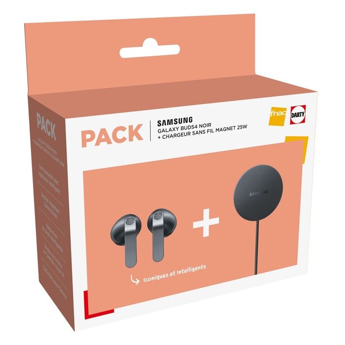 Ecouteurs Intra-Auriculaires Sans Fil Samsung Buds4 – Réduction De Bruit Active + Pad Induction - vue 5