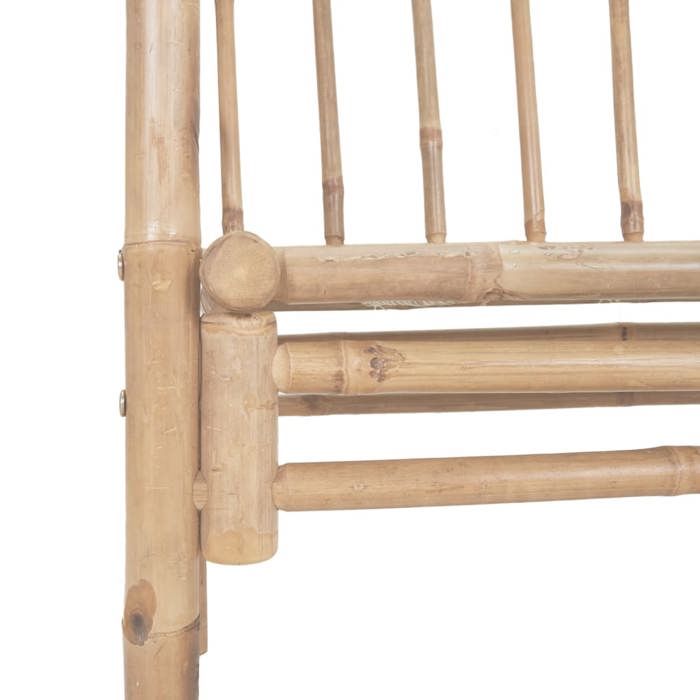 Banc de jardin avec pergola 116 cm Bambou_2 ans garantie_62345