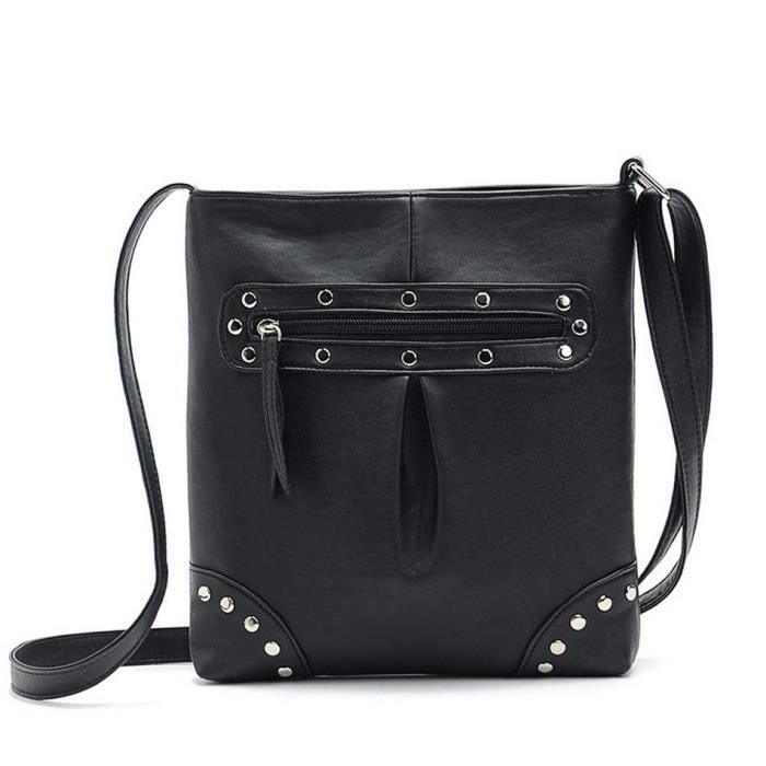 Sac ?� ?�paule en cuir pour sacs ?� bandouli?�re besace pour Femmes - Cdiscount Bagagerie - Maroquinerie