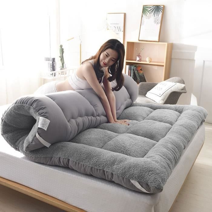 Matelas Futon Japonais SUNYRISY - Pliable, Épaissi, Mousse Mémoire - Single - Neuf