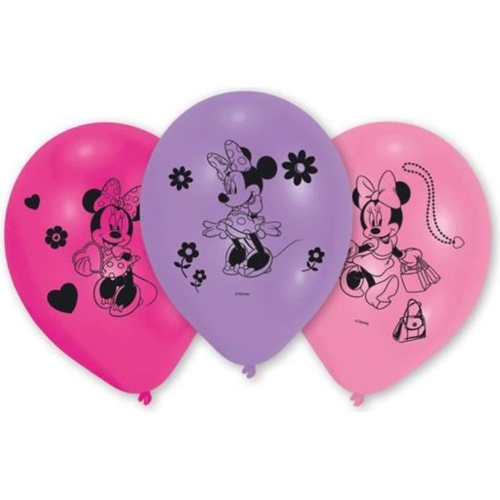 Disney Mickey & Minnie Mouse Qualatex Latex & Bulle Ballons Anniversaire / Fête 