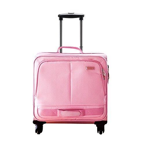 Valise Cabine 47cm Valise Trolley Souple 4 Roues Pour Enfant Fille