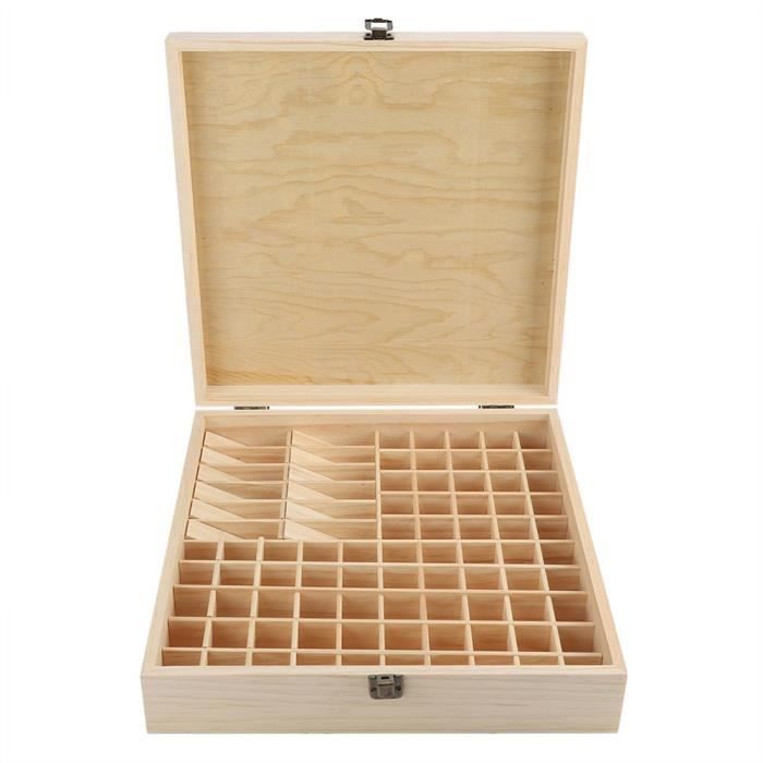 Boite Rangement A Compartiment Pour 87 Flacons Huile Essentielle