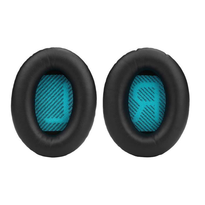 Remplacez les oreillettes Coussins en cuir pour Bose QuietComfort QC35  Casques bleu - Cdiscount TV Son Photo