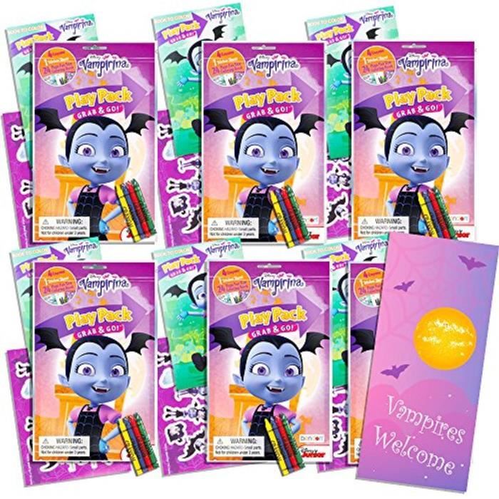 Jeu De Coloriage I9aic Vampirina Ultimate Party Favors Packs 6 Sets With Stickers Coloring Books And Crayons Vampirina Party Su Achat Vente Jeu De Coloriage Dessin Pochoir Cdiscount