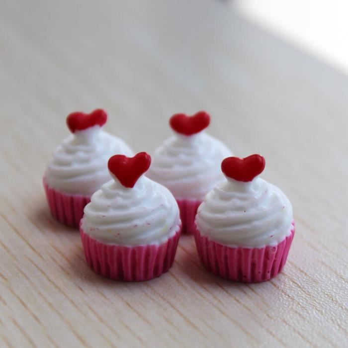 Lot De 24 Mini Aliments Pour Maison De Poupée - Gâteaux, Café En Résine - Accessoires De Cuisine Miniatures Réalistes - Pour Jeux Créatifs Et Décoration