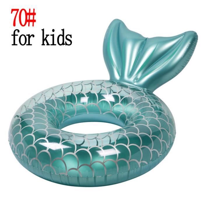 Bouée Licorne Gonflable Pour Enfants - Cercle De Natation - Diamètre 54 Cm - PVC - Jouet Piscine/plage 5-9 Ans