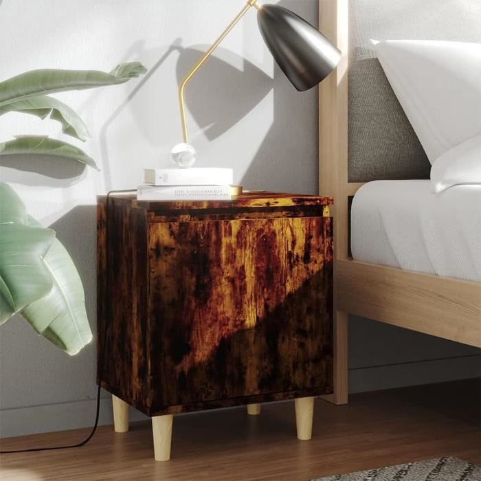 Table De Chevet/armoire De Nuit VidaXL – Bois D'ingénierie, Rangement Chambre, Neuf Sous Emballage